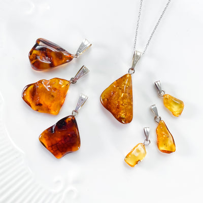 Amber Pendant for Self-Expression