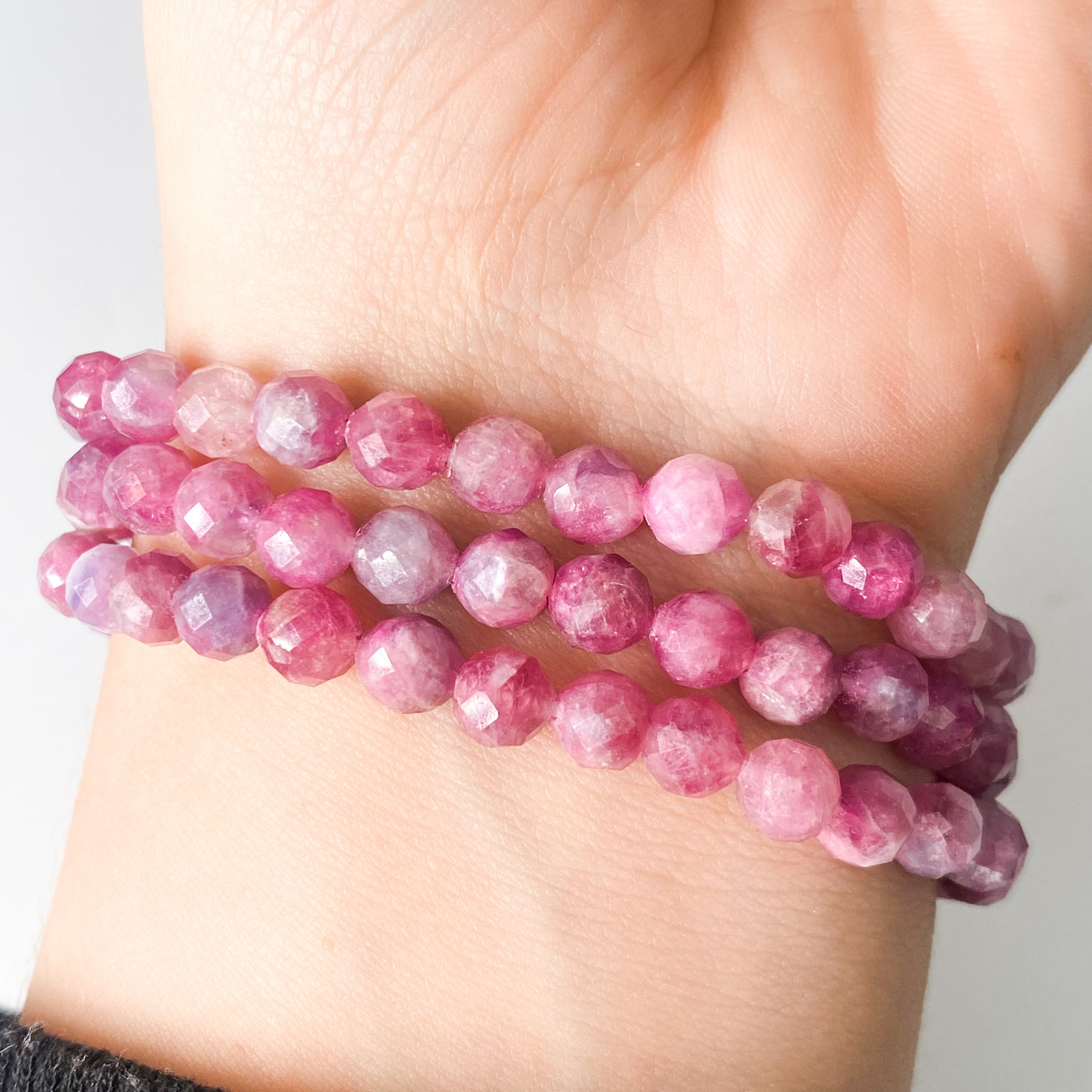 Pink Tourmaline bracelet