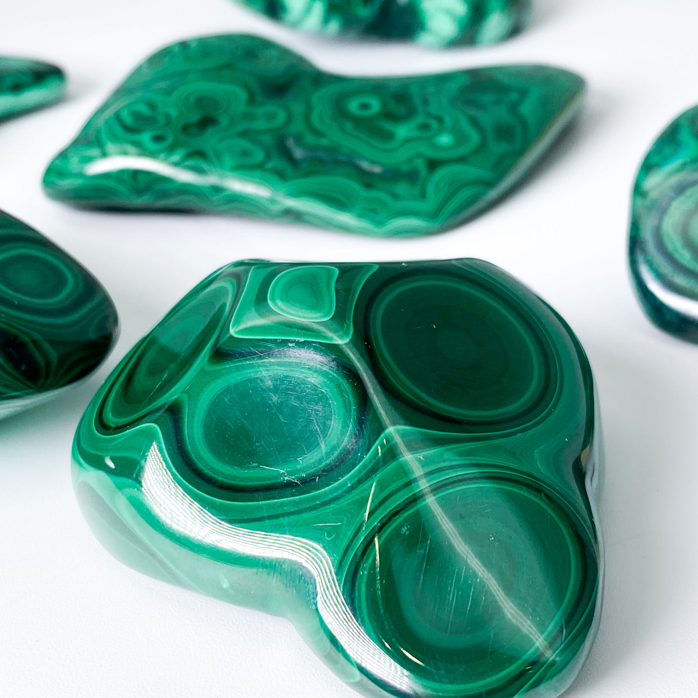 Malachite free forms