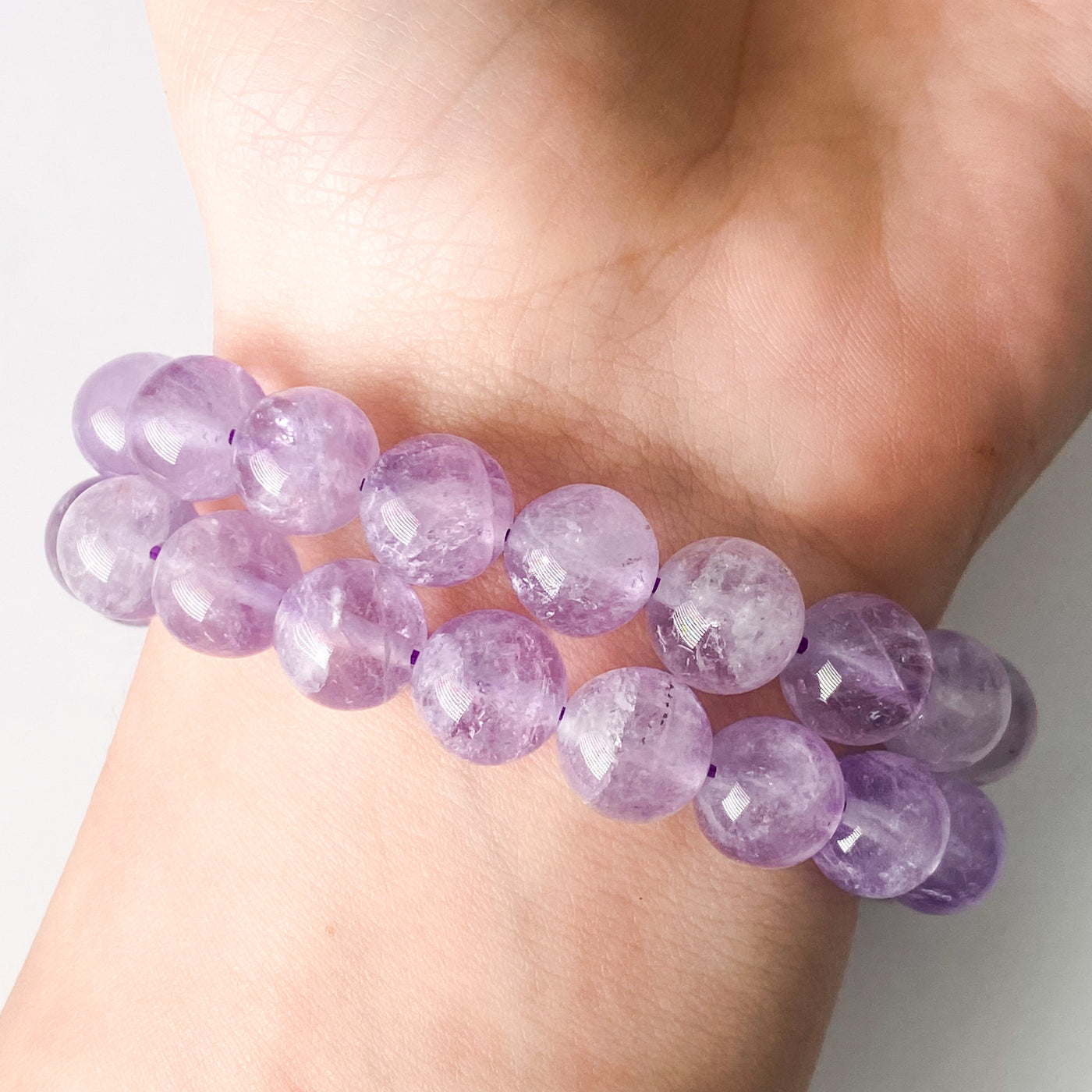 Lavender Amethyst bracelet