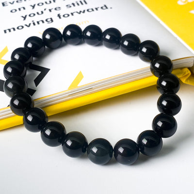Obsidian bracelet