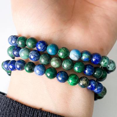 Chrysocolla bracelet