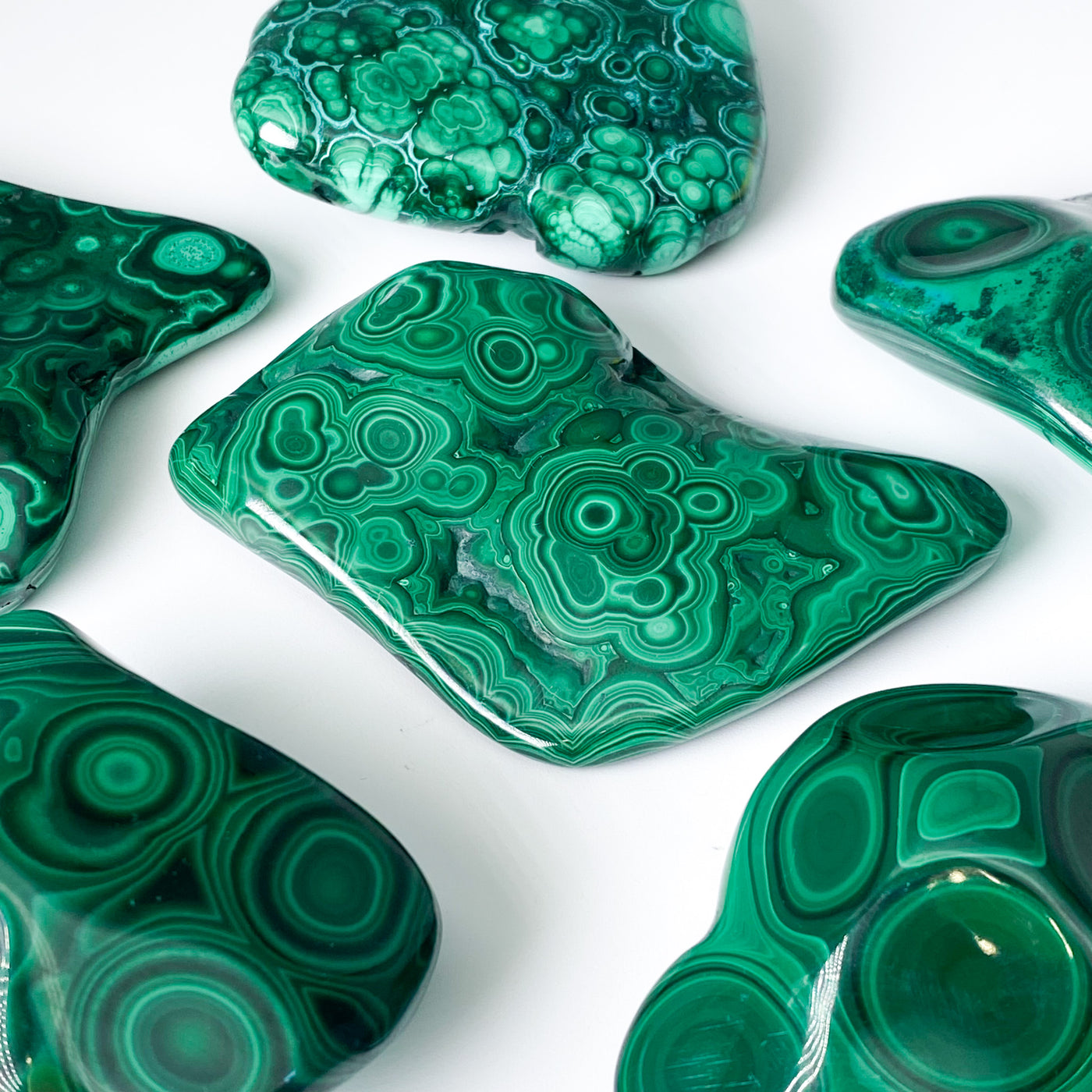 Malachite free forms