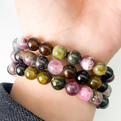 Watermelon Tourmaline bracelet