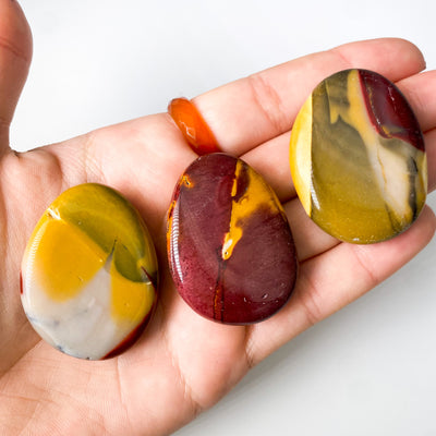 Mookaite Jasper palm stone