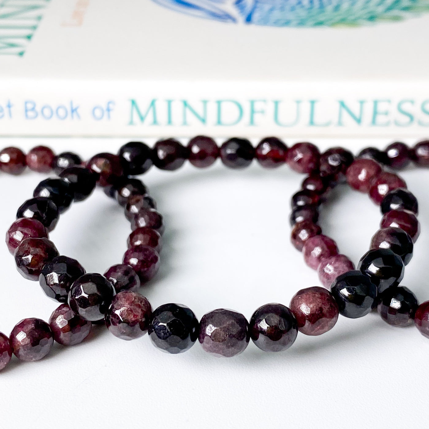 Faceted Garnet bracelet