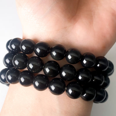 Obsidian bracelet