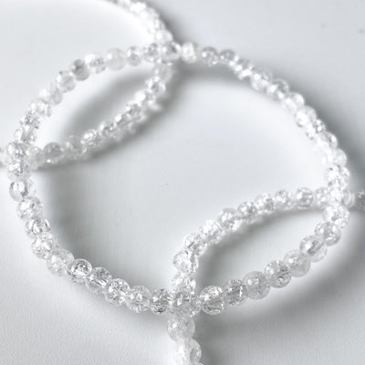 Snowflake Clear Quartz bracelet