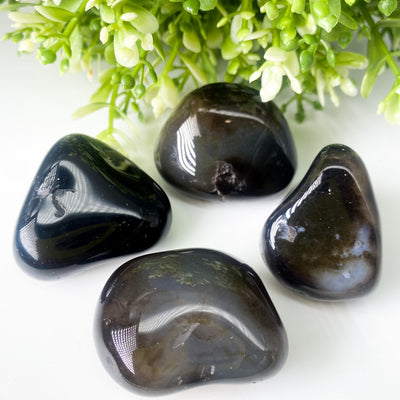 Black Agate tumble