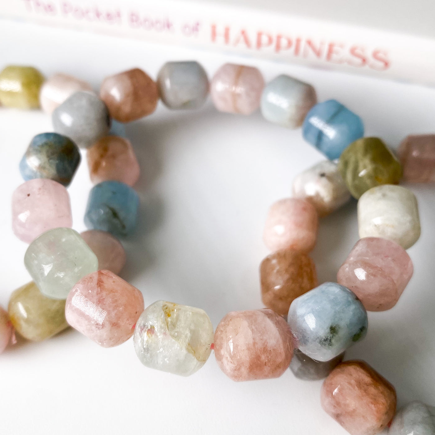 Multicoloured Aquamarine bracelet