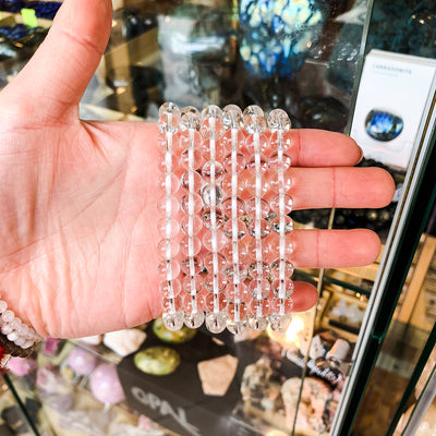 Amplifying Clear Quartz Bracelet