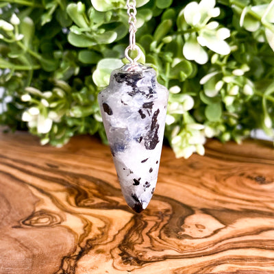 Rainbow Moonstone pendulum