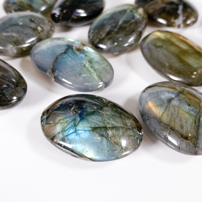 Mini Labradorite Palm Stones for Transformation