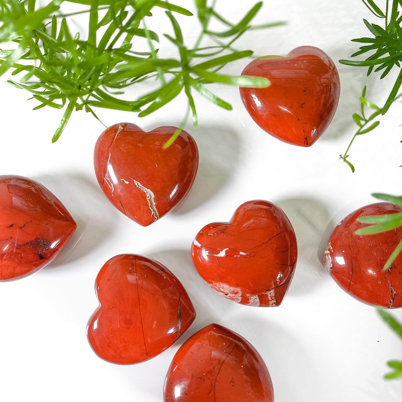 ❤️ Red Jasper Heart for Inner Strength