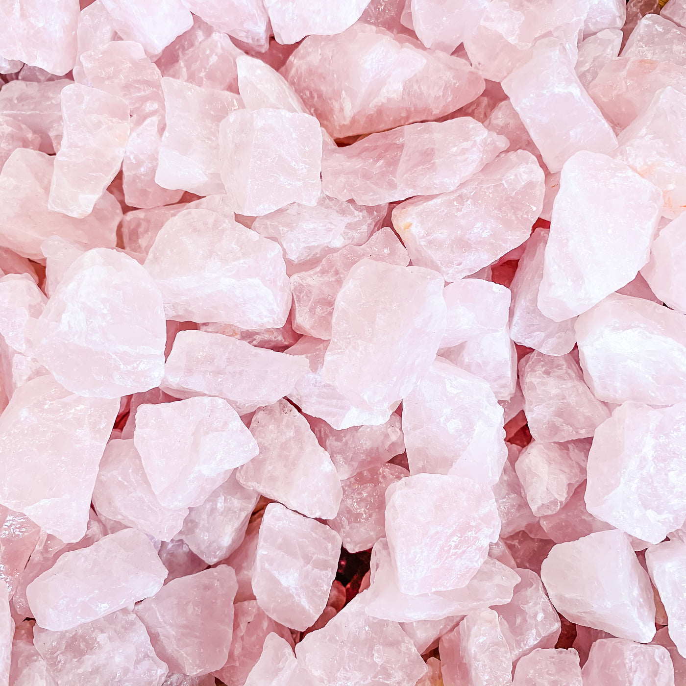 Love Cultivating Raw Rose Quartz