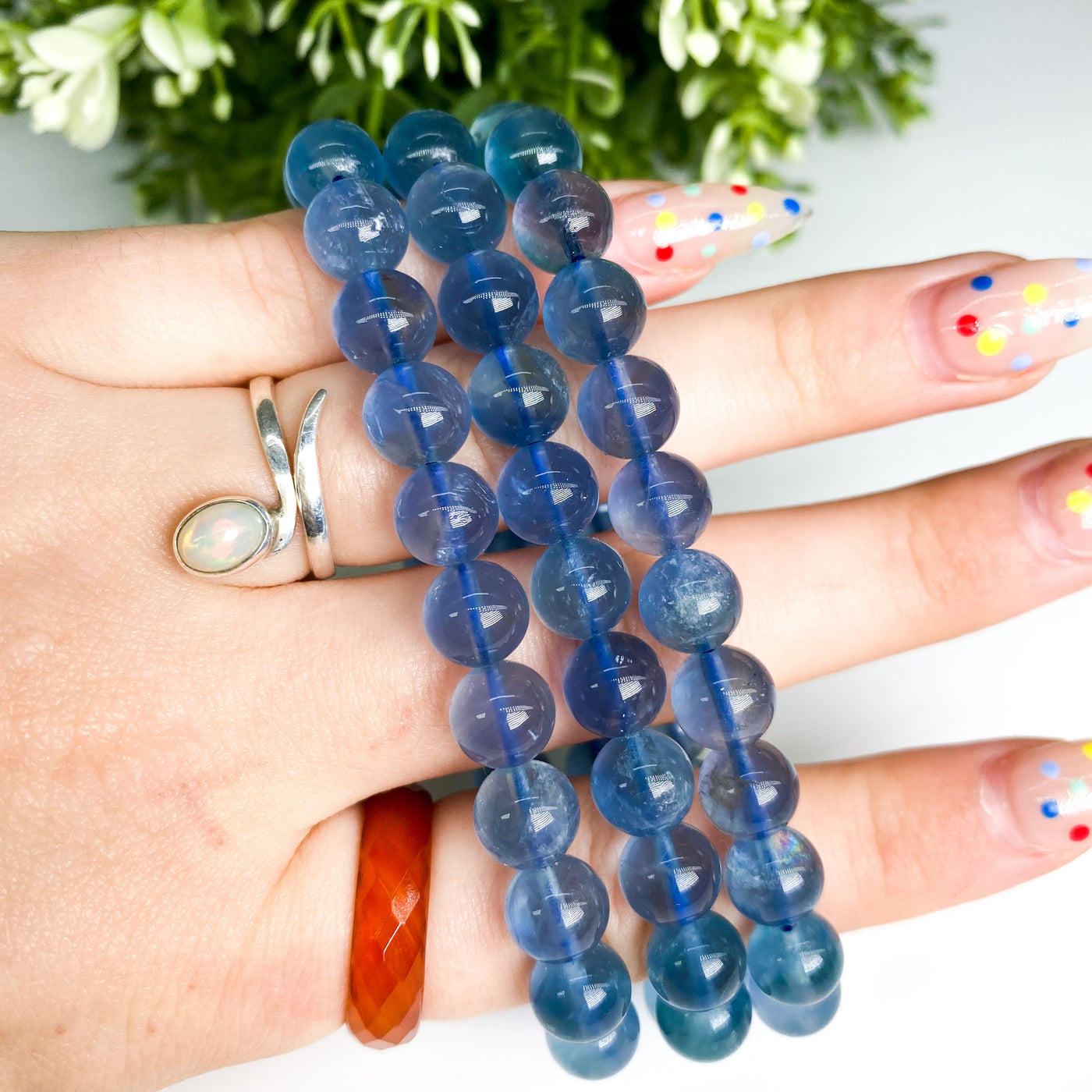 Blue Fluorite bracelet