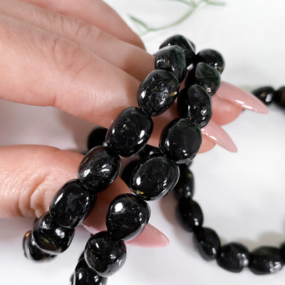 Rare Nuummite Bracelet for Psychic Abilities