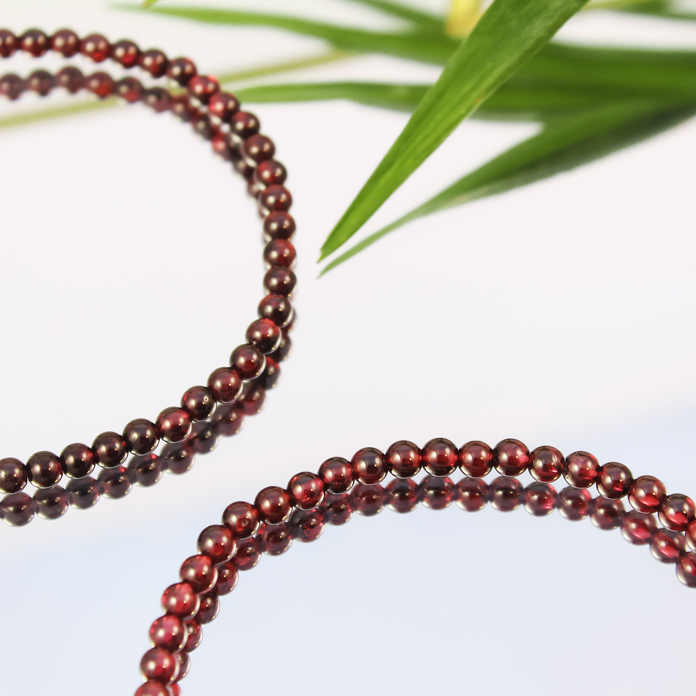 Boundary Strengthening Garnet Bracelet