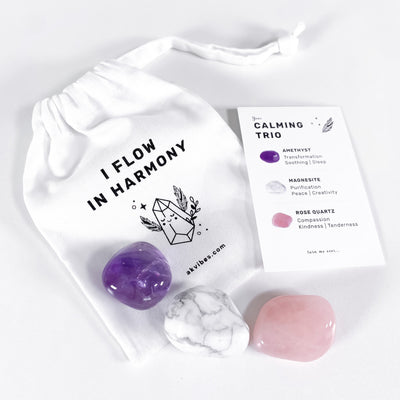 Calming Affirmation Pouch Set