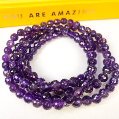 Faceted Amethyst