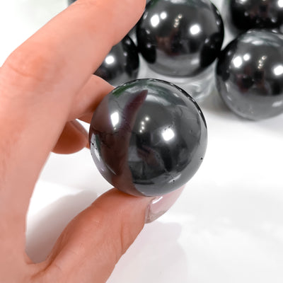 Shungite Sphere for Family Protection