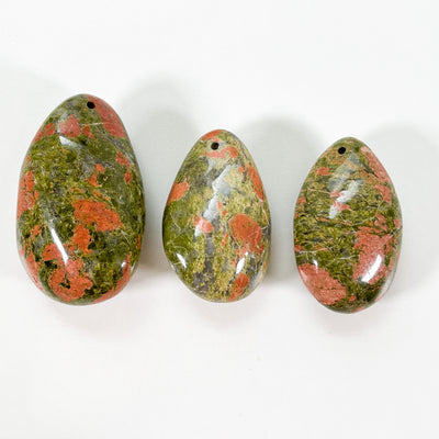 Unakite Jasper Meditation Palm Stone