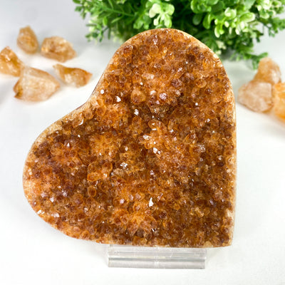 Citrine heart
