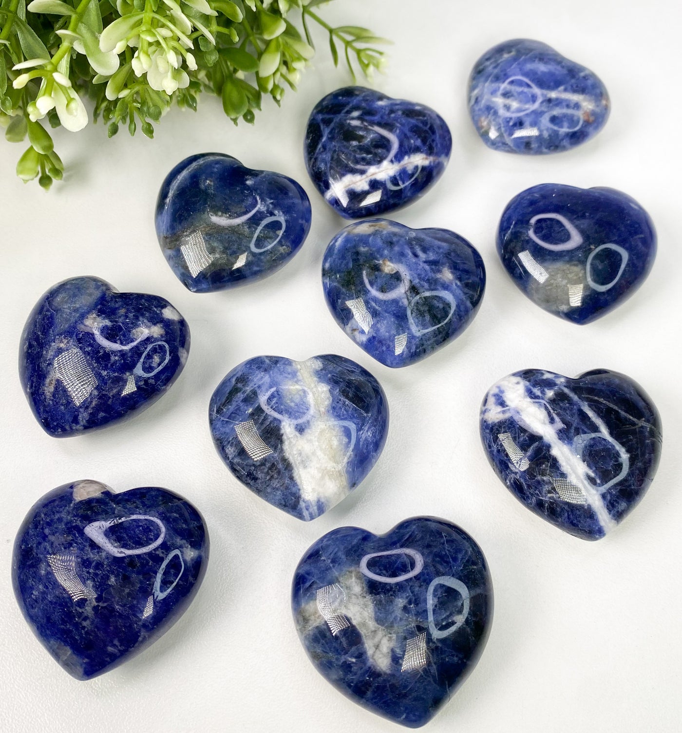 Sodalite heart