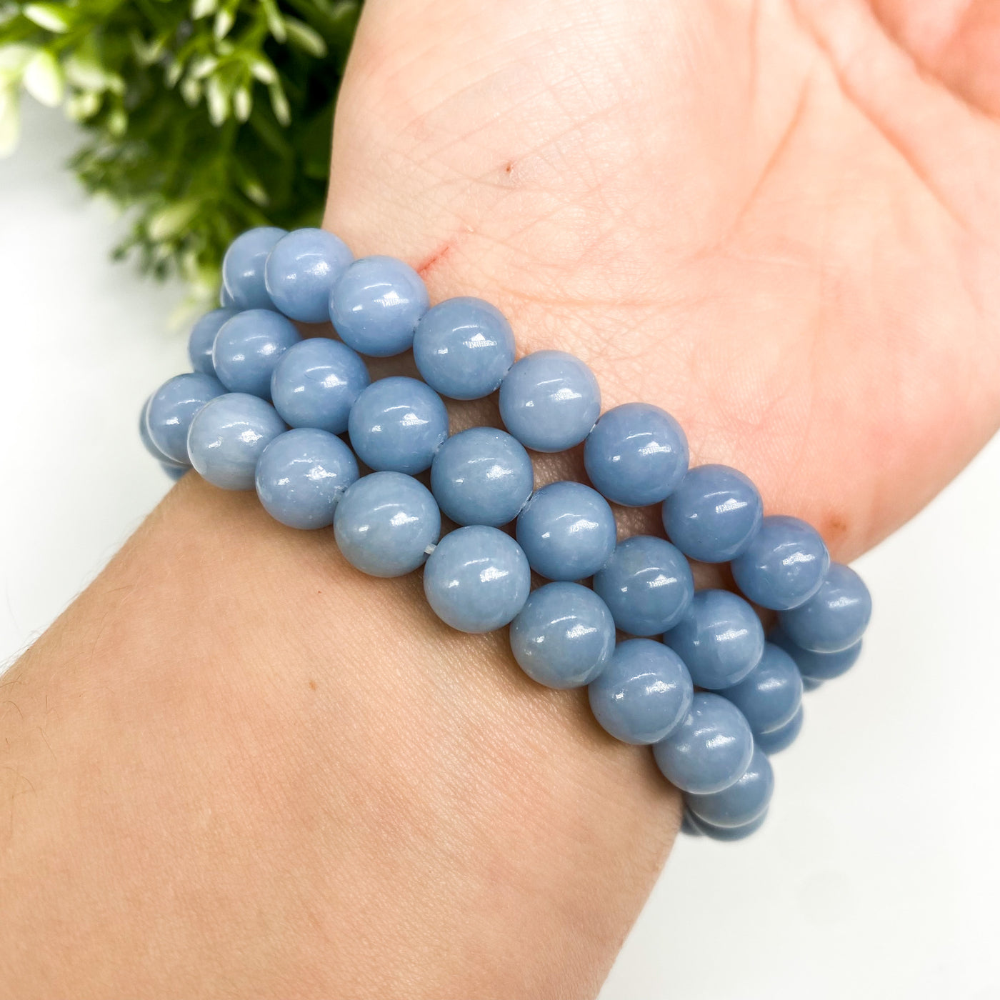 Angelite bracelet