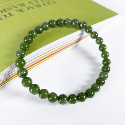 Nephrite Jade Bracelet for Serendipity