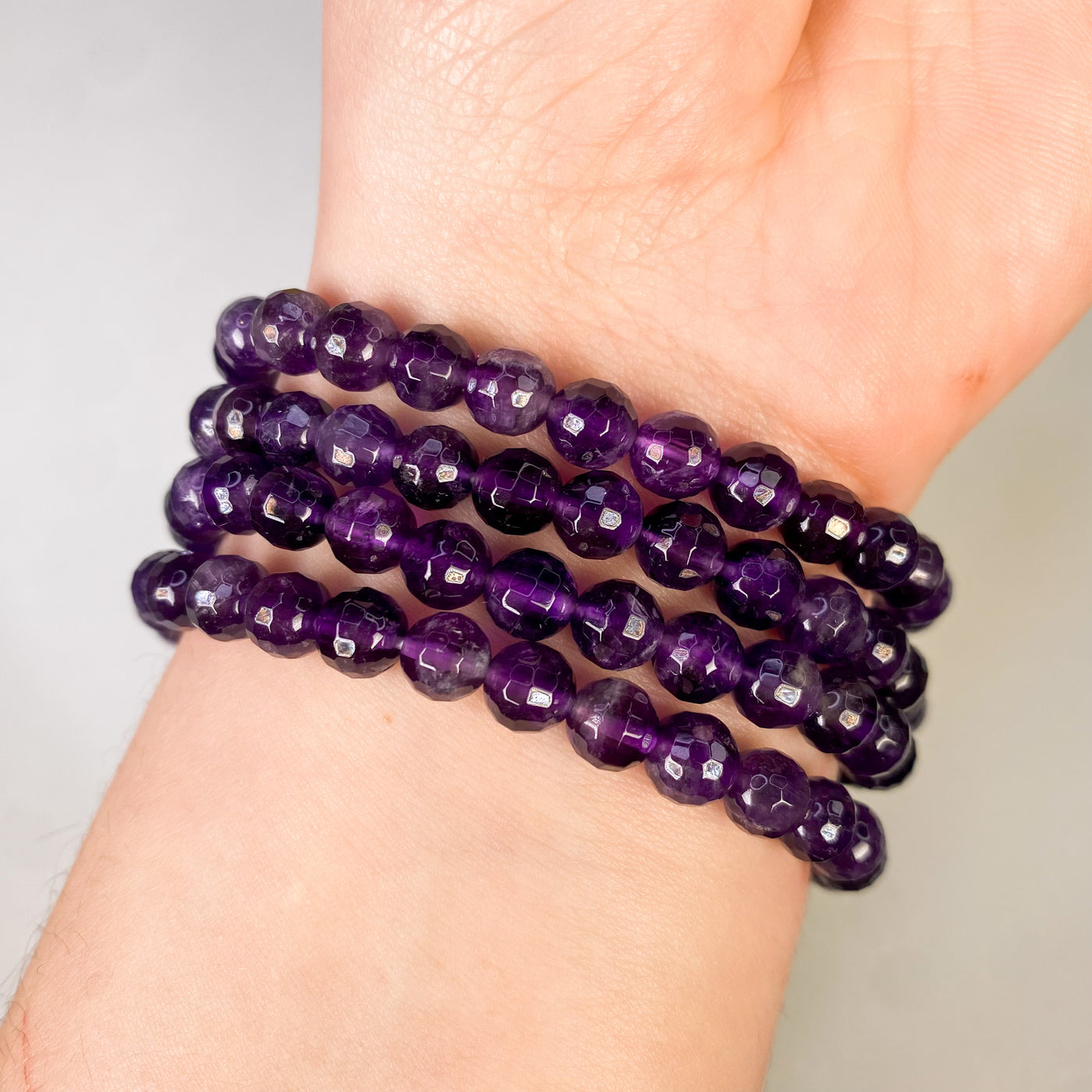 Faceted Amethyst