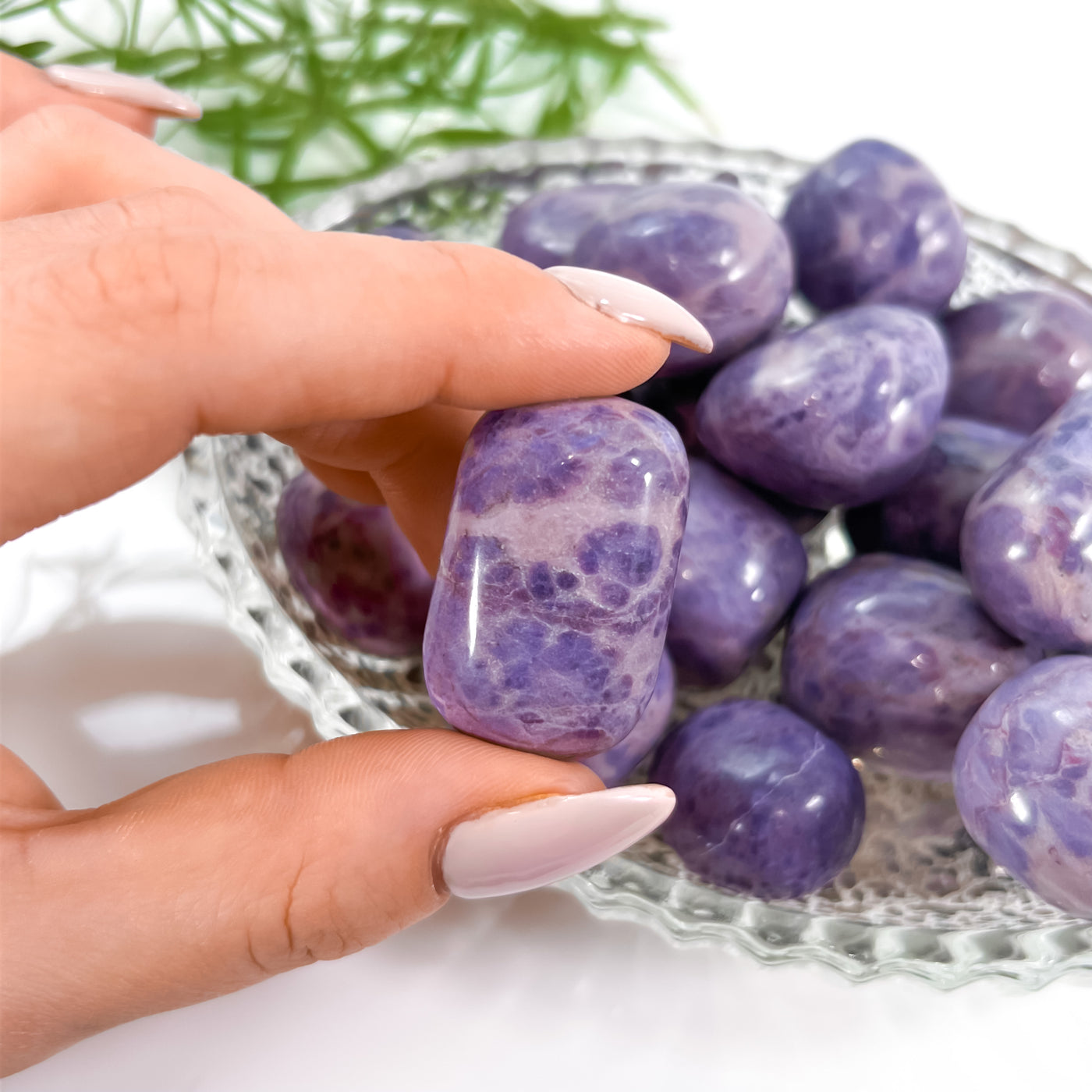 Rare Find Purple Jade for Aura Protection