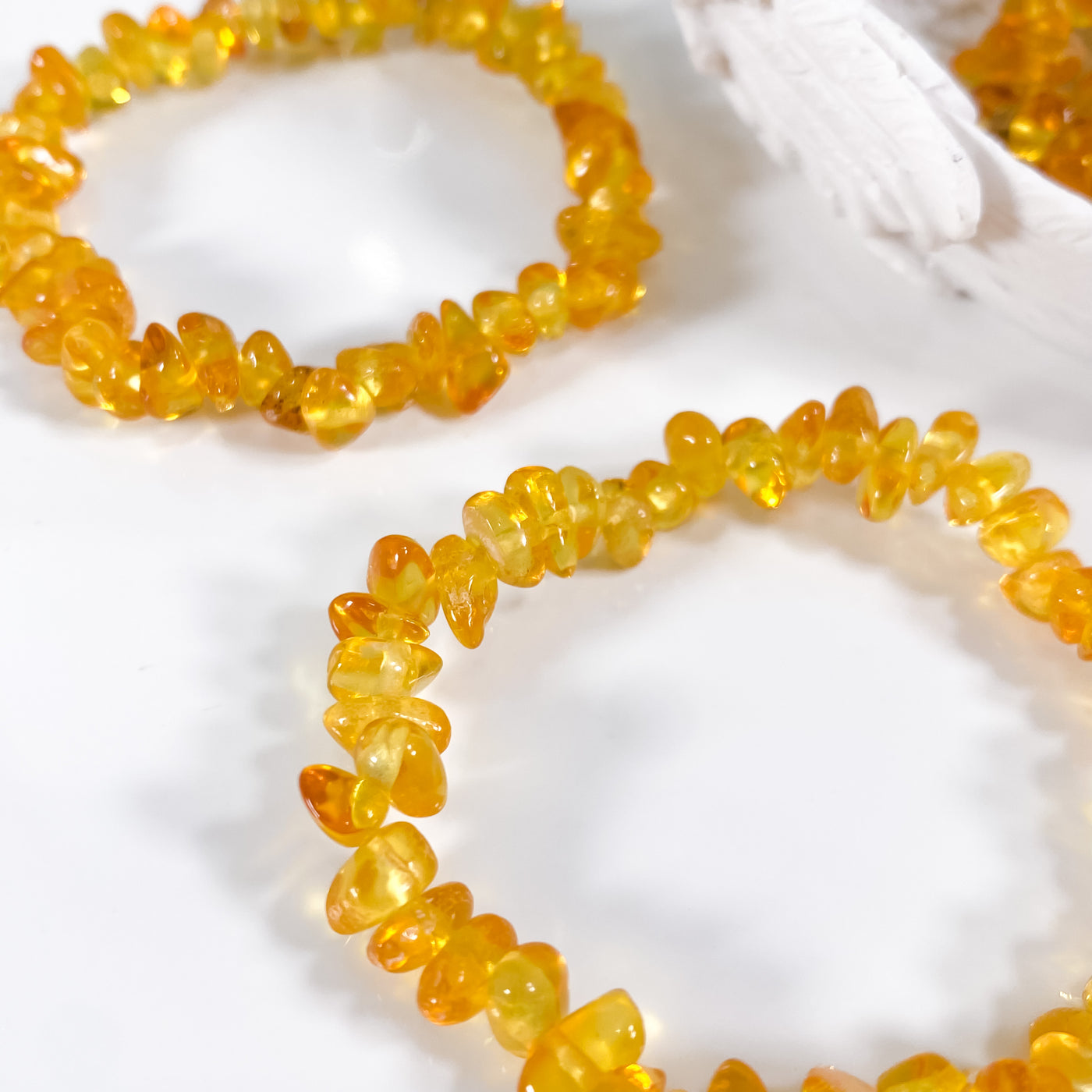 Transparent Amber Baby Bracelet for Emotional Immunity