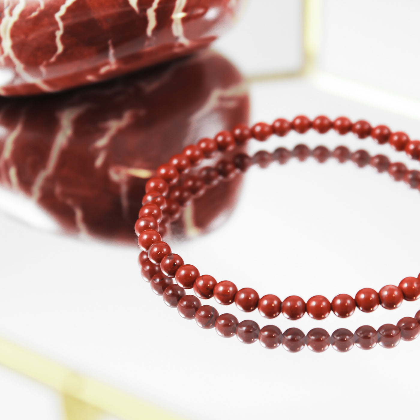 Red Jasper Bracelet for Emotional Protection