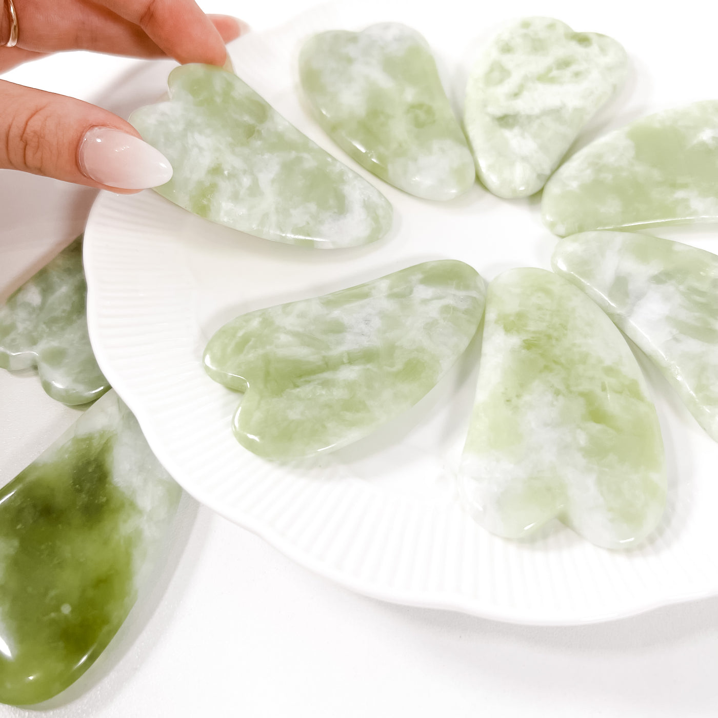 Jade Gua Sha for Face Massage