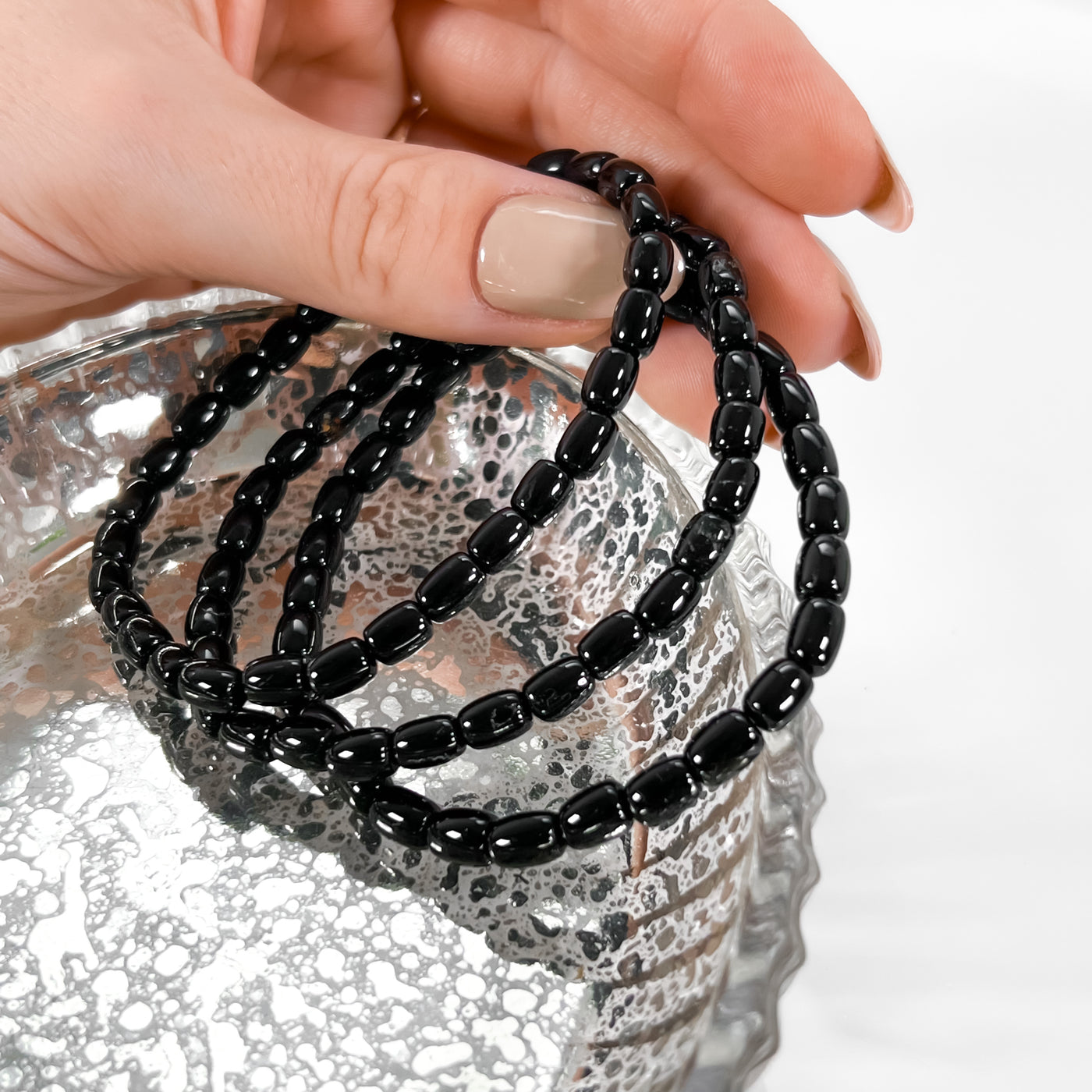 Strengthening Black Tourmaline Bracelet