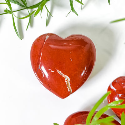 ❤️ Red Jasper Heart for Inner Strength