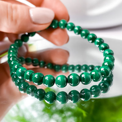 Willpower Enhancing Malachite Bracelet