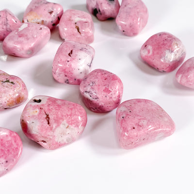 Compassion Enhancing Tumbled Pink Rhodonite