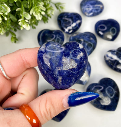 Sodalite heart