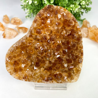 Citrine heart