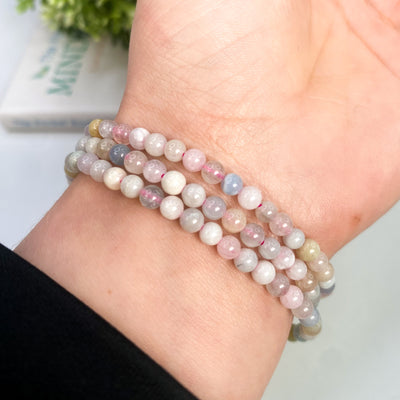 Morganite bracelet