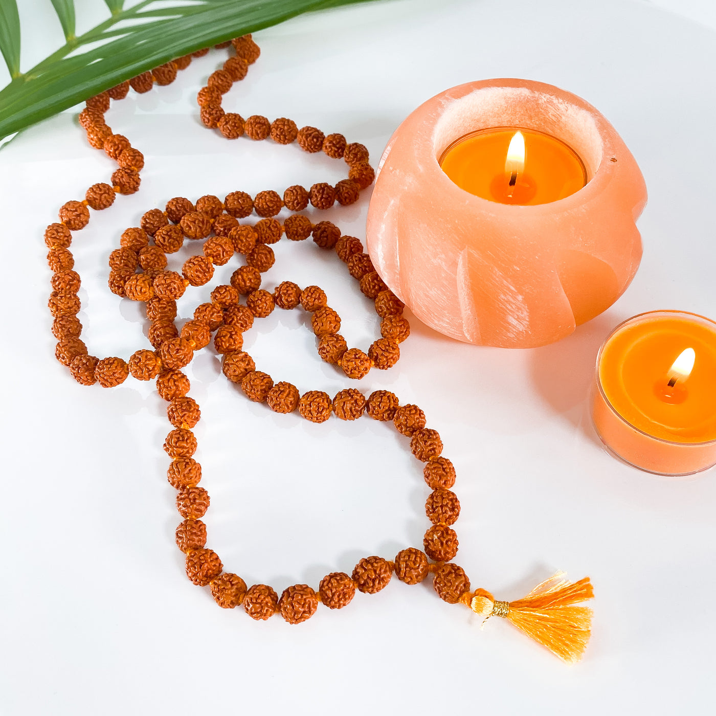 Rudraksha Seeds Prayer Beads for Energy Renewal