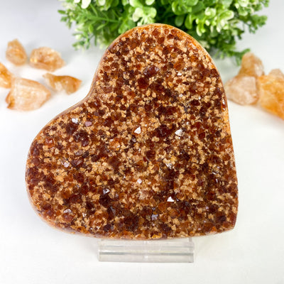 Citrine heart