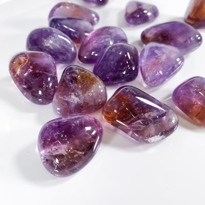 Tumbled Ametrine for Awareness