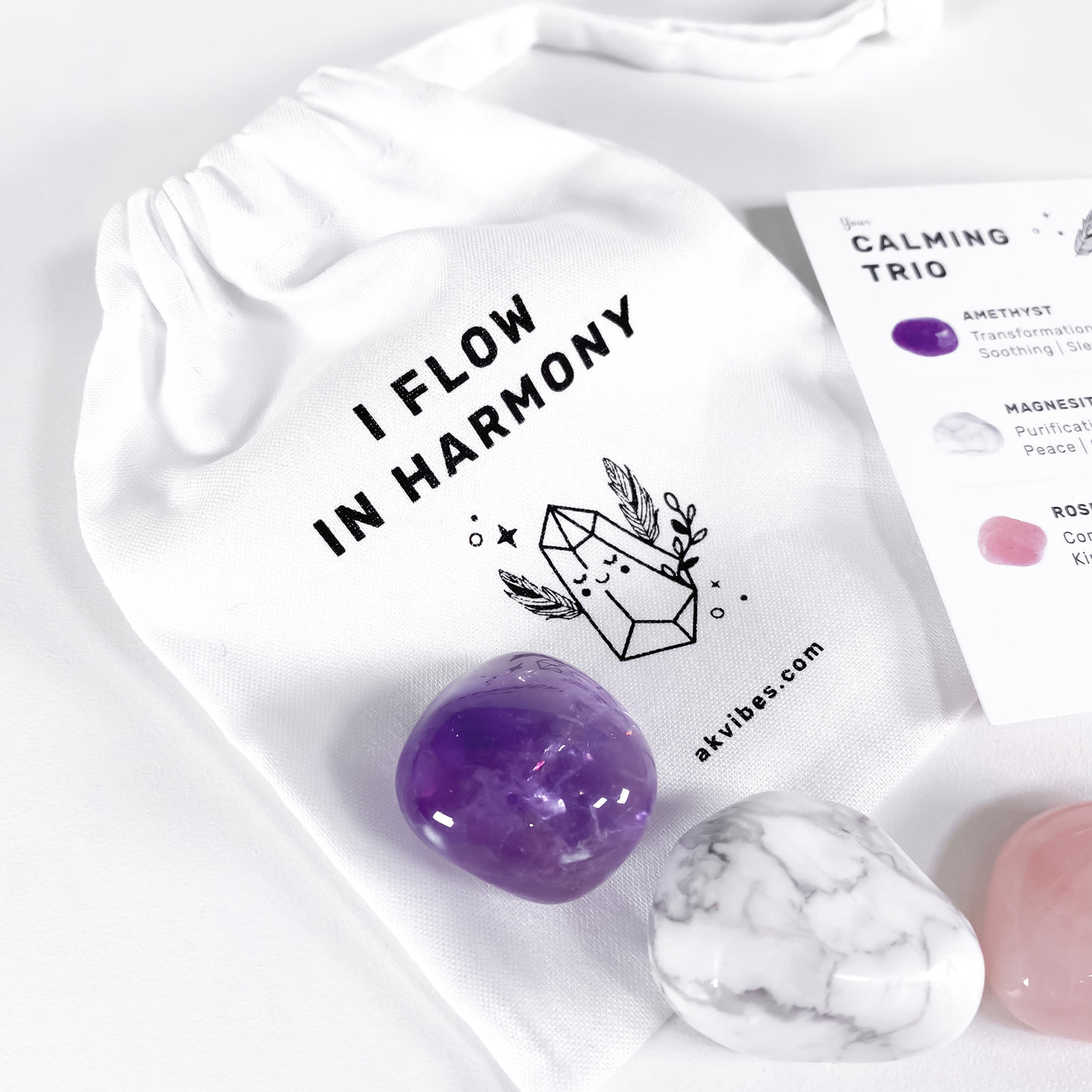 Calming Affirmation Pouch Set