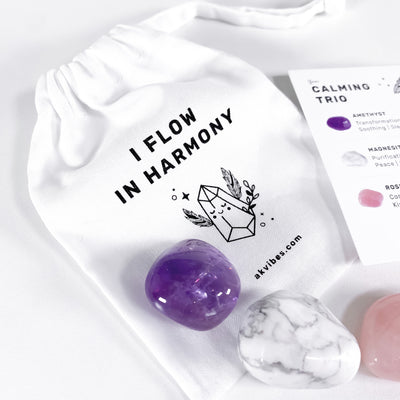 Calming Affirmation Pouch Set