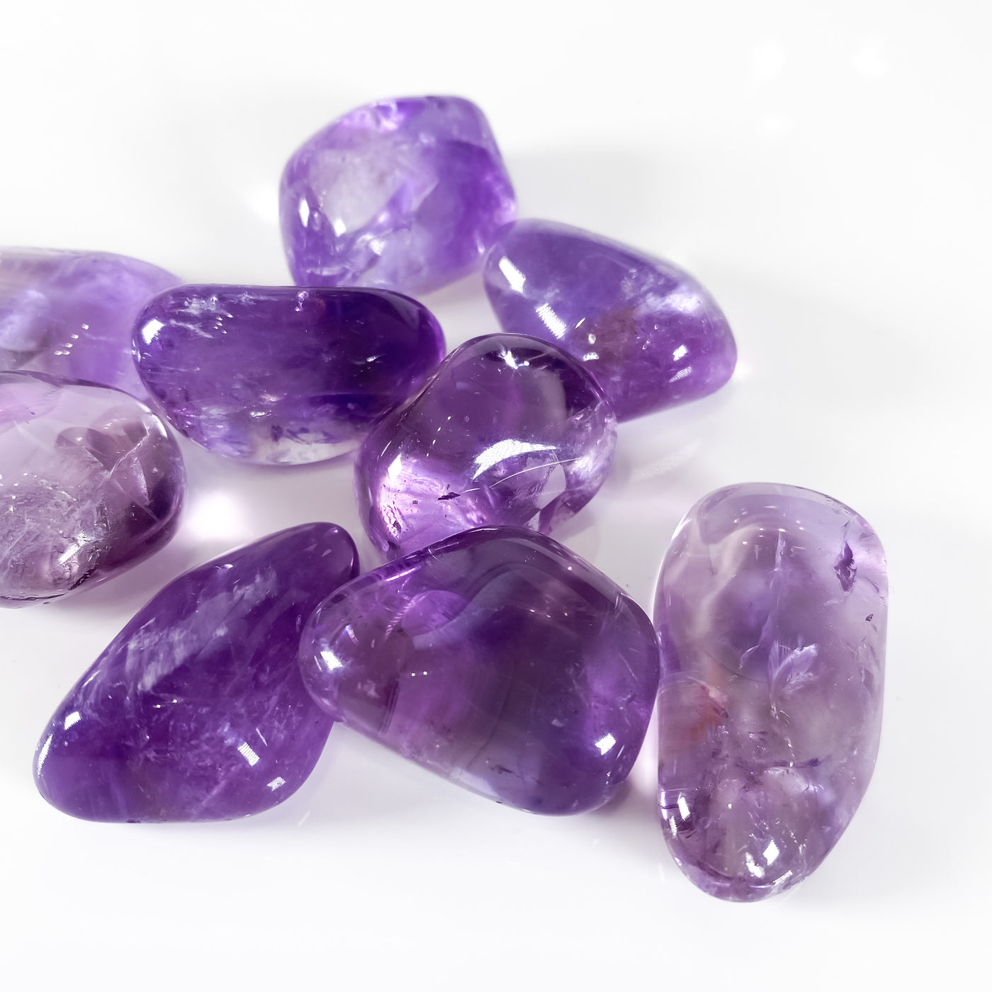 Tumbled Amethyst for Transformation