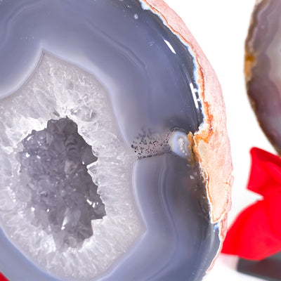 Mounted Agate Geode Cluster (A)