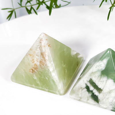 Green Jade Pyramid for Serendipity